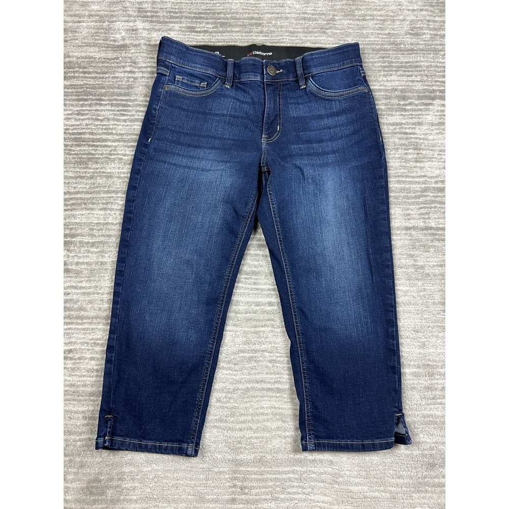 Liz Claiborne Indigo Cropped Jeans